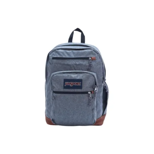 netted Fabric With Leather Backpack Large Size Unisex gucci Gray