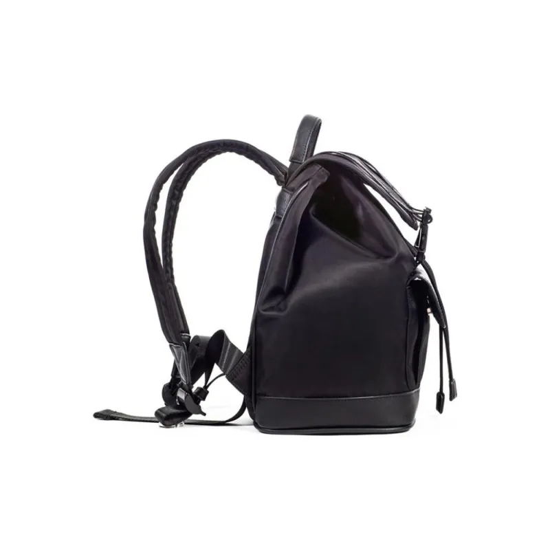 LEXON Nylon Backpack Handbag Small Size Women's Black/Gray-1