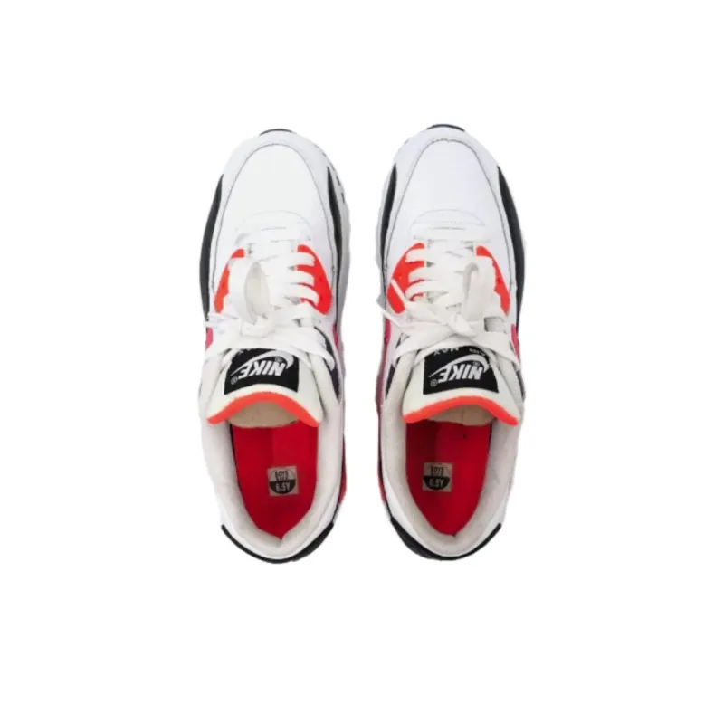 Nike Air Max 90 LTR White Crimson GS-2
