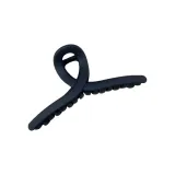 Frosted Black Ribbon Clip 13cm