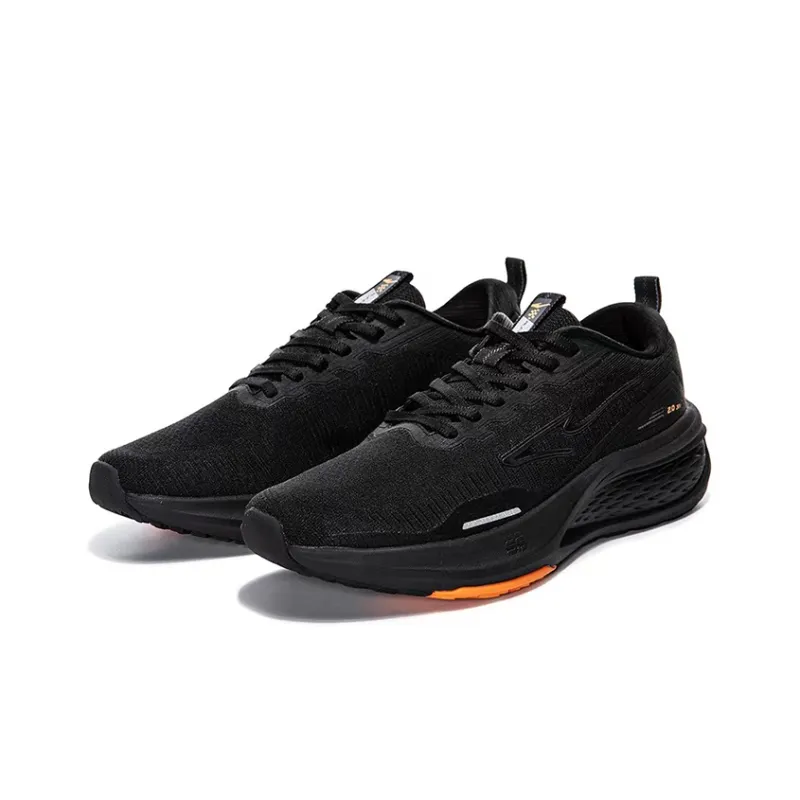 Erke Bullets Low Top Running Shoes Men's Jet Black-1