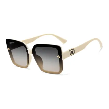 MK MINGKU Irregular Shape Sunglasses Unisex
