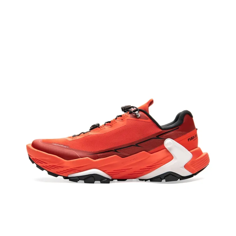 KAILAS FUGA DU Running Shoes Men Low Top Cherry Tomato Red/Cantaloupe-0