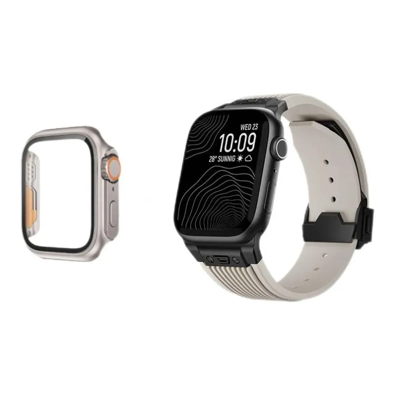 CHENSONG Apple Compatibility Watch Band Metal-8