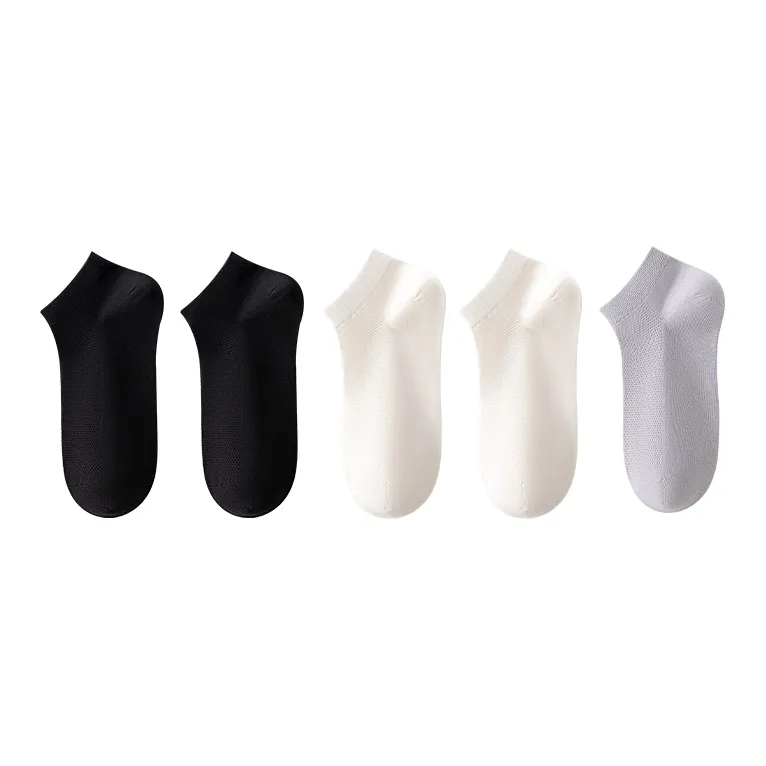 MIIOW No Show Socks Men's 5 Pack-10