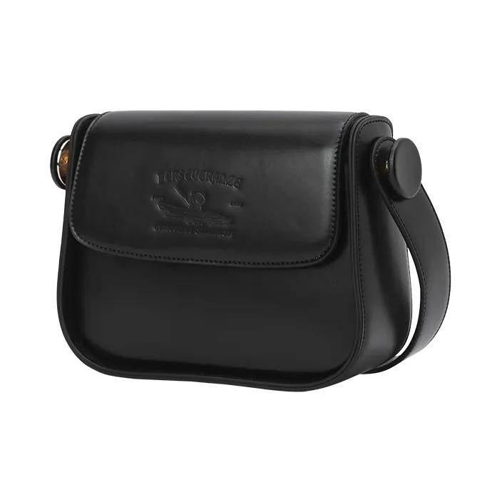 SEM/R PU Shoulder Bag Crossbody Bag Regular Women's Milk White / Caramel Brown / Black-11