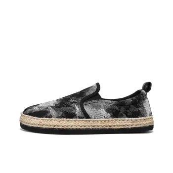 Bull charm Espadrilles Men Dark Blue/Light Blue/Black