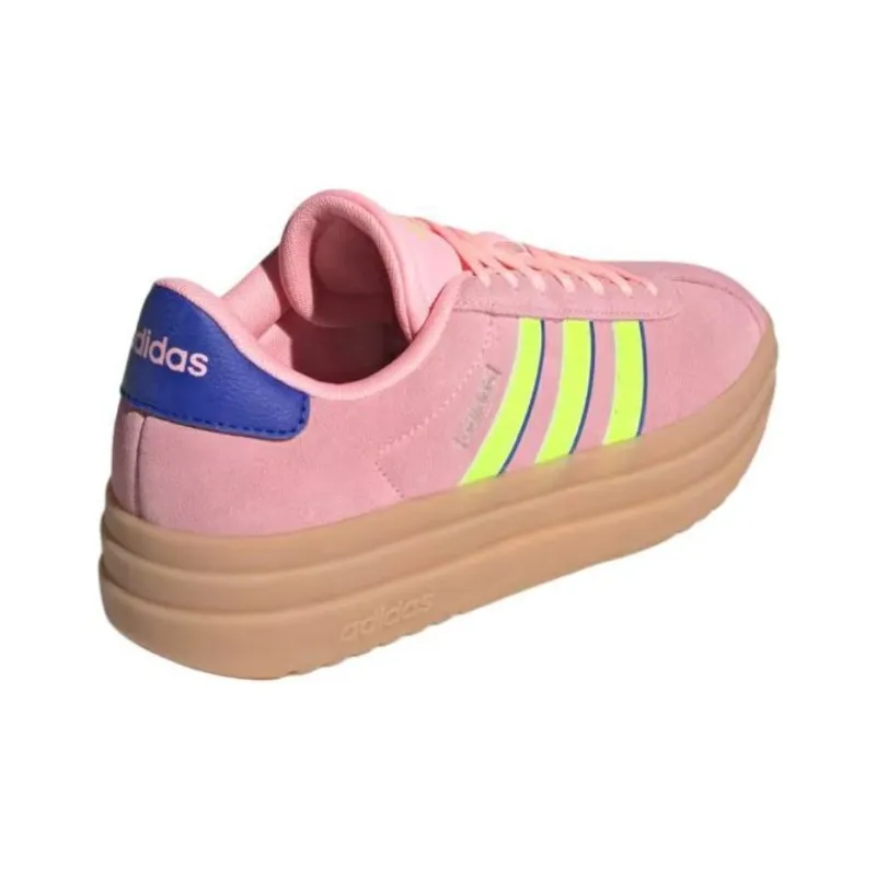 Vl Court Women's Adidas Bold 'Pink Spark Lucid Lemon'-3