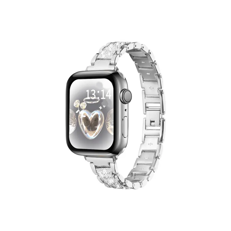 Senior's House Apple Compatibility Watch Band Metal-1