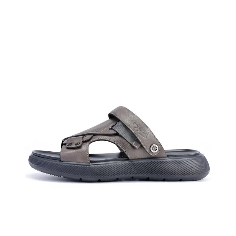 Satchi Beach Sandals Men's Gray-0