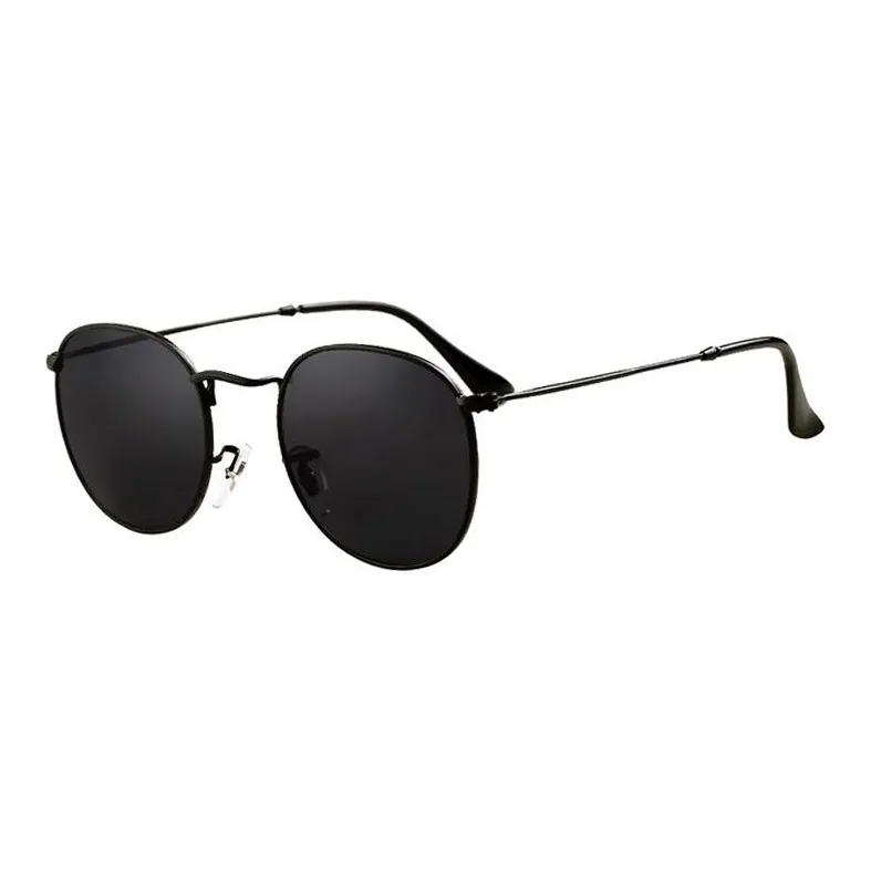 MK MINGKU Alloy Round Sunglasses Unisex-2