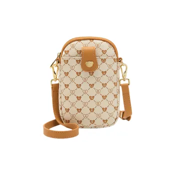 ERANGBEAR PVC Shoulder Bag Crossbody Cell Phone Pouch Regular Women's