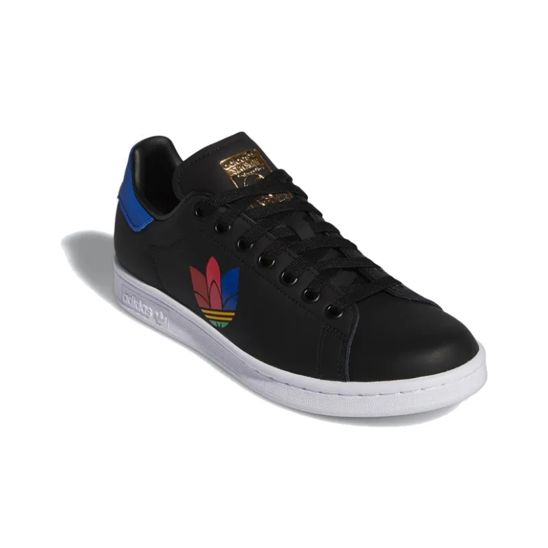 Adidas Stan Smith Colorful Trefoil Black Women's-2