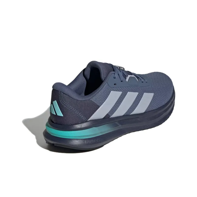 Adidas Galaxy 7 Wear Resistant Low Top Running Shoes Men's Marine Blue-3