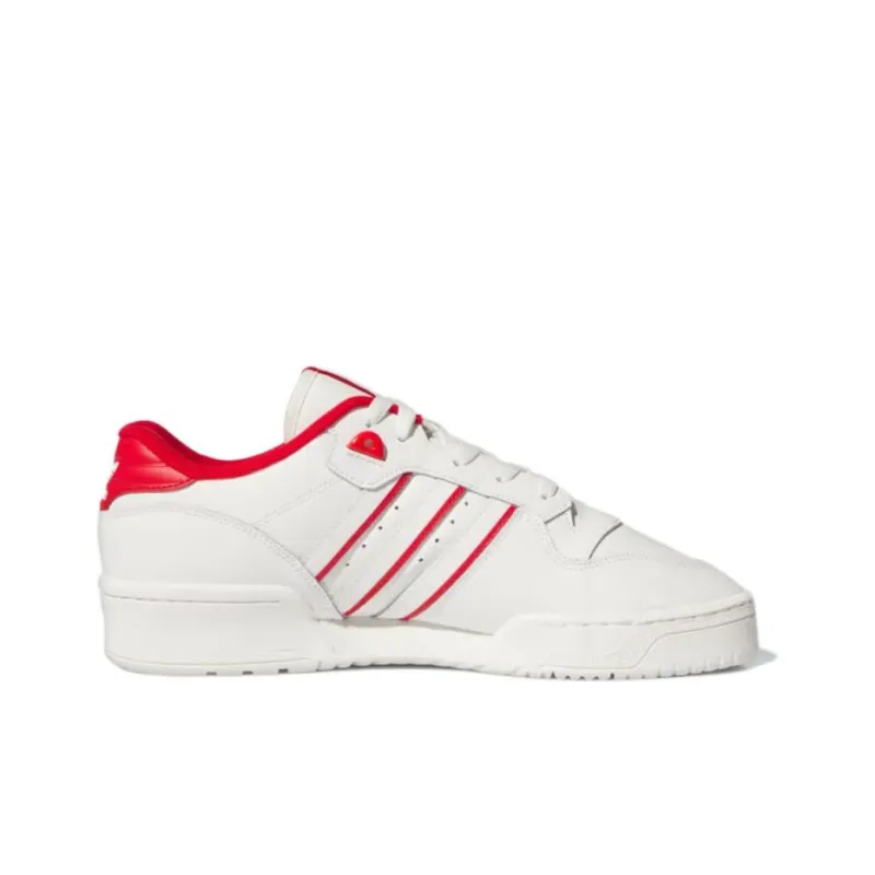Adidas Rivalry Low 'Cloud White Scarlet'-1