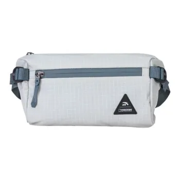 Anta Variety Training Collection Recycled Nylon Fanny Pack Regular Unisex Light Asphalt Gray