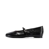 Black (Suede Cow Leather)