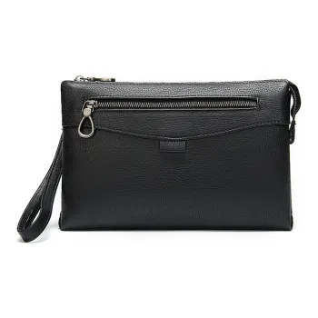 DOSRFINI Genuine Leather Clutch Men's