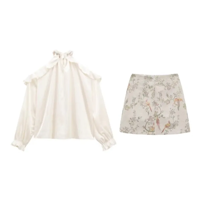 JOSR Two Piece Skirt Sets Women's-1