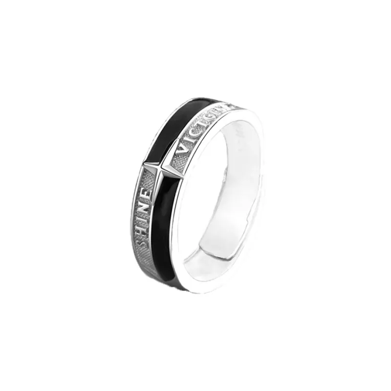 FireMonkey S999 Fine Silver Couple Rings Unisex Custom Greeting Card-2