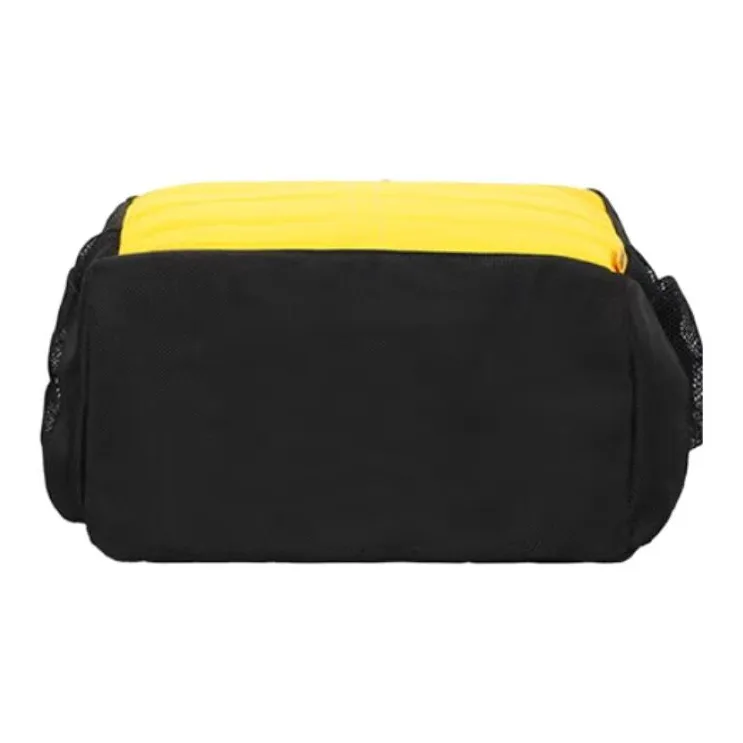 CAT Nylon Fabric Backpack Medium Size Unisex Yellow-5