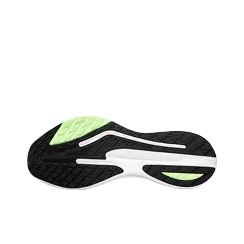 Erke Bullets Low Top Running Shoes Men's White Bubble Green-4