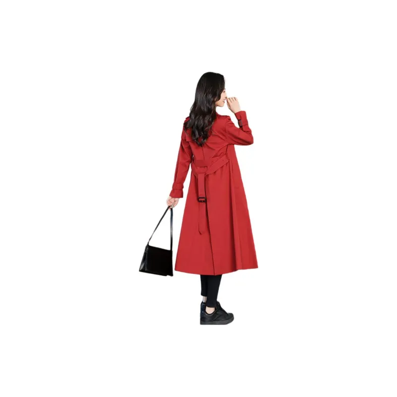 Yi Mengyuan Trench Coat Women's-9