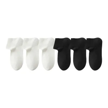 Left Divided By Right Ankle Socks Men's 6 Pack