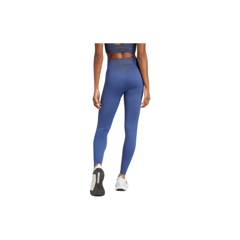 Adidas SEAMLESS BRANDED 7/8 LEGGINGS Women's Dark Shadow Marine Blue-1