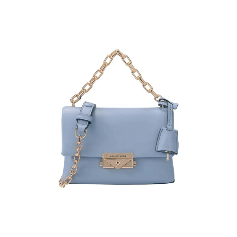 MICHAEL KORS Cece Polyester Shoulder Bag, Crossbody Bag Trumpets Women's Light Blue-1