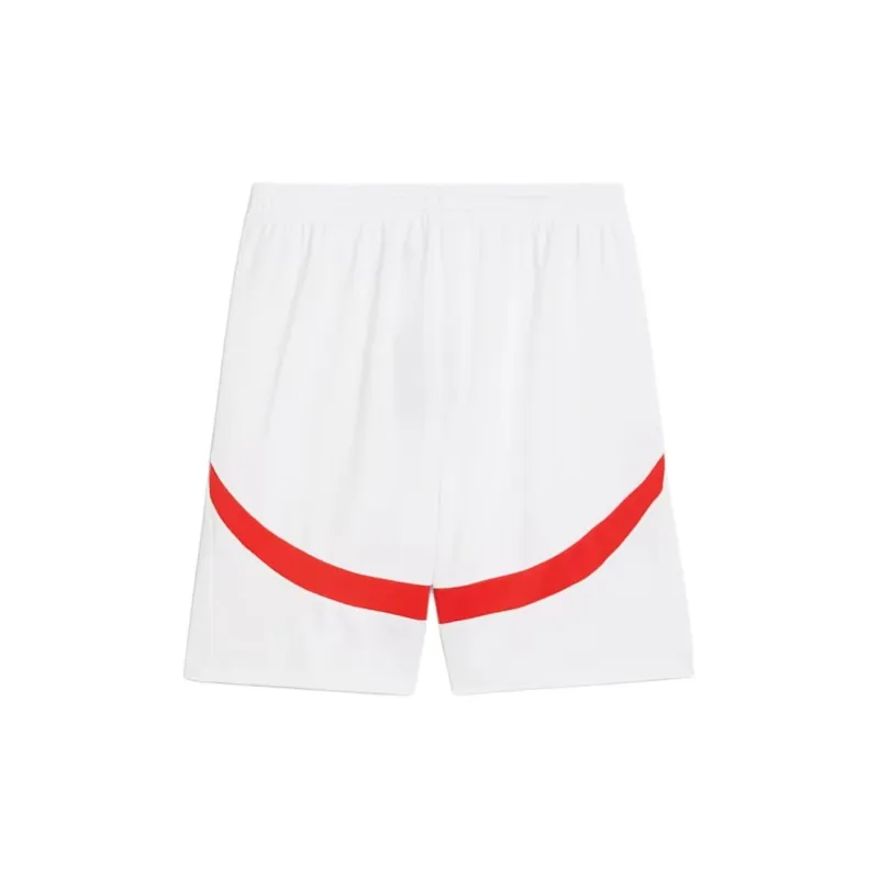 PUMA Red Bull Salzburg SS24 Soccer Bottoms Men's White Red-1