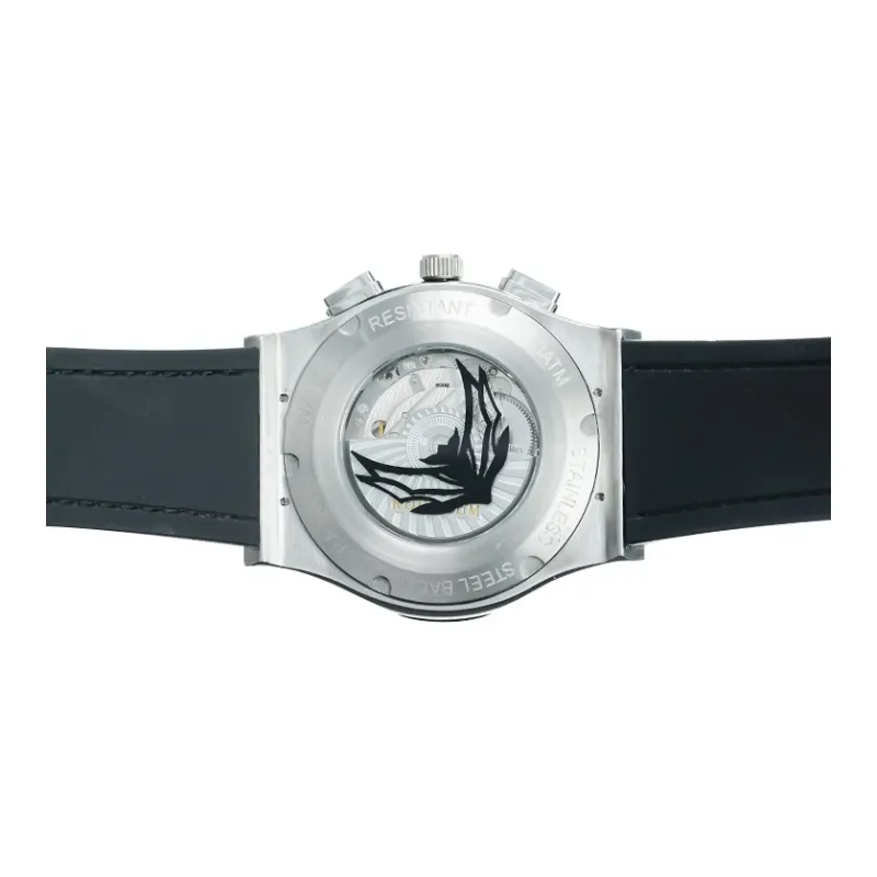 ROERDUM Mars GTR Automatic Mechanical Movement Genuine Leather Strap Watch Men's Watches Blue Dial-23