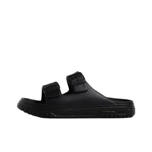 ARMANI EXCHANGE Slide Slippers Women's Black