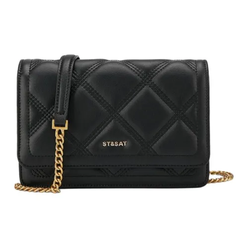 ST&SAT Crossbody Bags Black