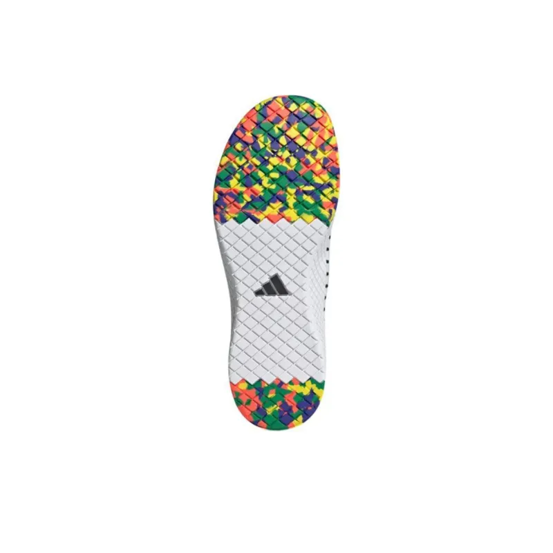 Adidas The Total Slip-Resistant Low-Top Training Shoes Unisex White Black Gray-5