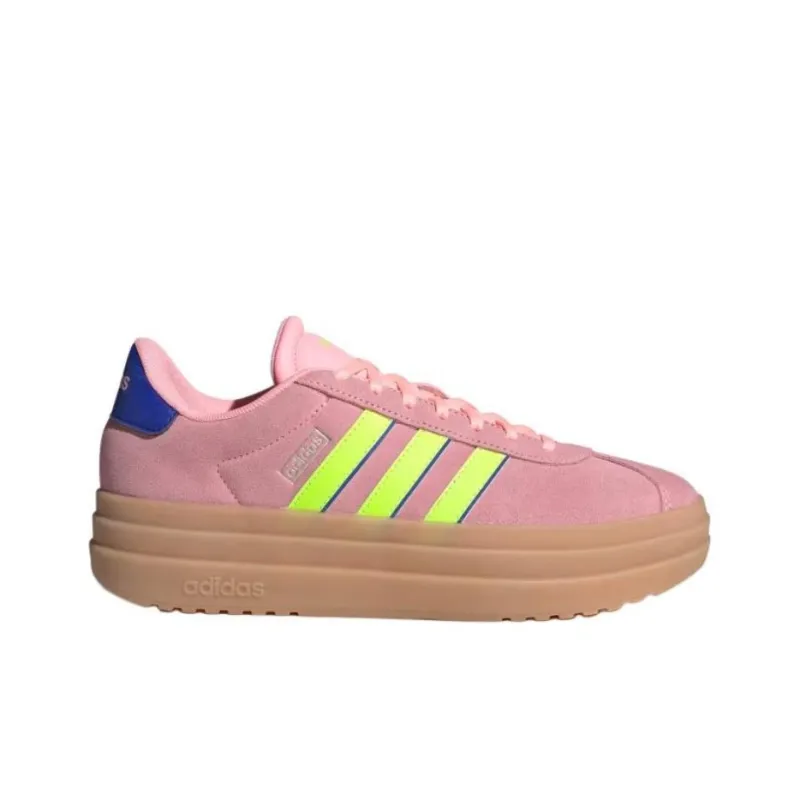 Vl Court Women's Adidas Bold 'Pink Spark Lucid Lemon'-1
