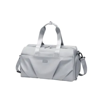POLO Fabric Luggage Bags Travel Bag 26L Unisex Gray/Black