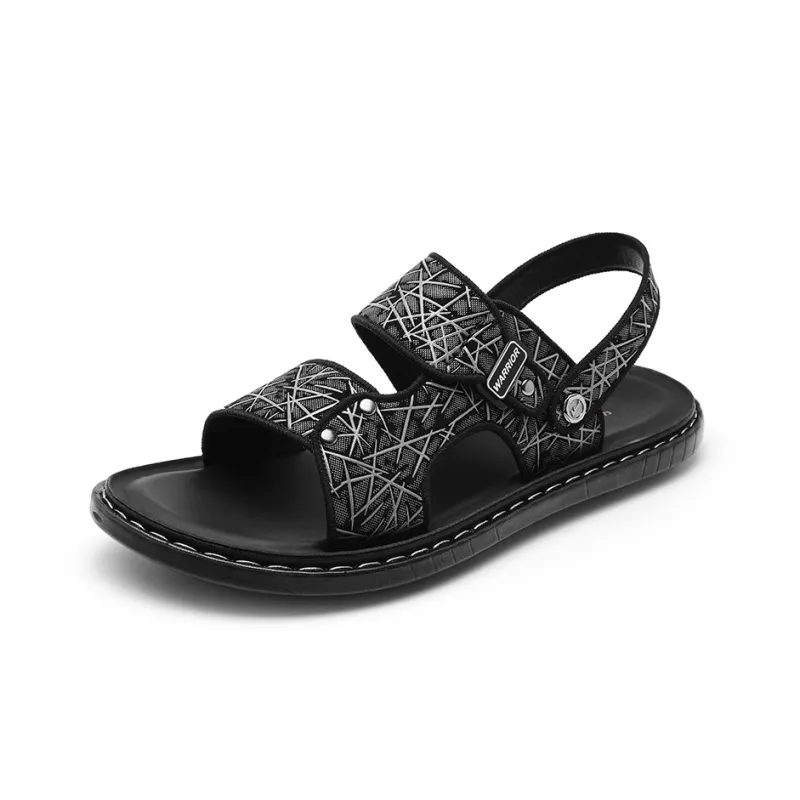 Warrior Casual Chef Shoes Beach Sandals Men's Gray-2