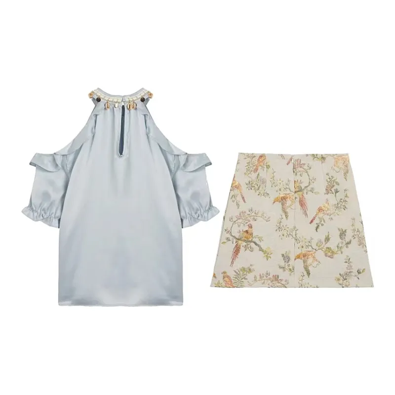 JOSR Two Piece Skirt Sets Women's-3