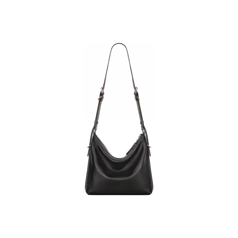 GIVENCHY Voyou Cow Leather Crossbody Bag, Shoulder Bag Women's Black-2