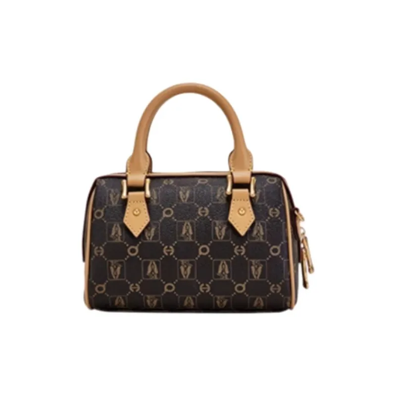 Hush Puppies Cow Leather With PVC Leather Shoulder Bag, Crossbody Bag Trumpets Women's Multicolor-7