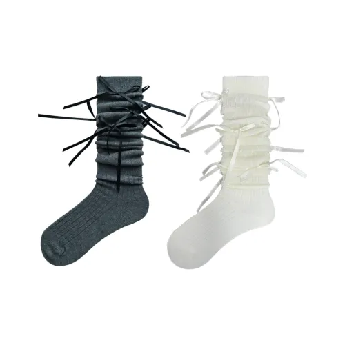 Evening Classroom Mid Calf Socks Women's 2 Pack