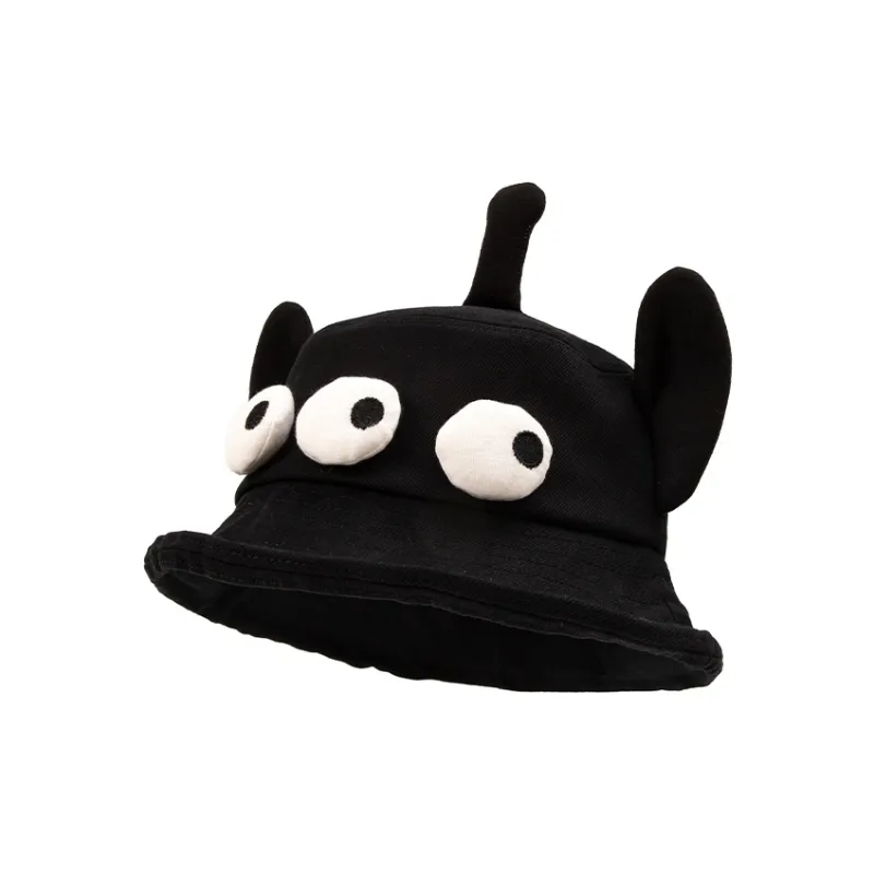 BAIJUAN Slub Cotton Bucket Hats Unisex-4