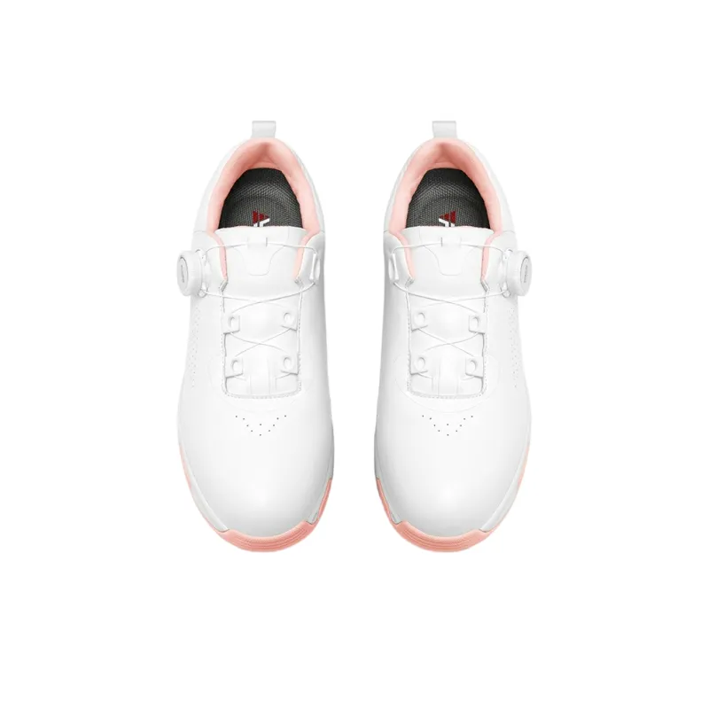 PGM Low Top Golf Shoes Women's White Pink-1