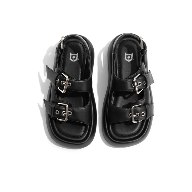 Old Meow Platform Height Increasing Beach Sandals Women's-11