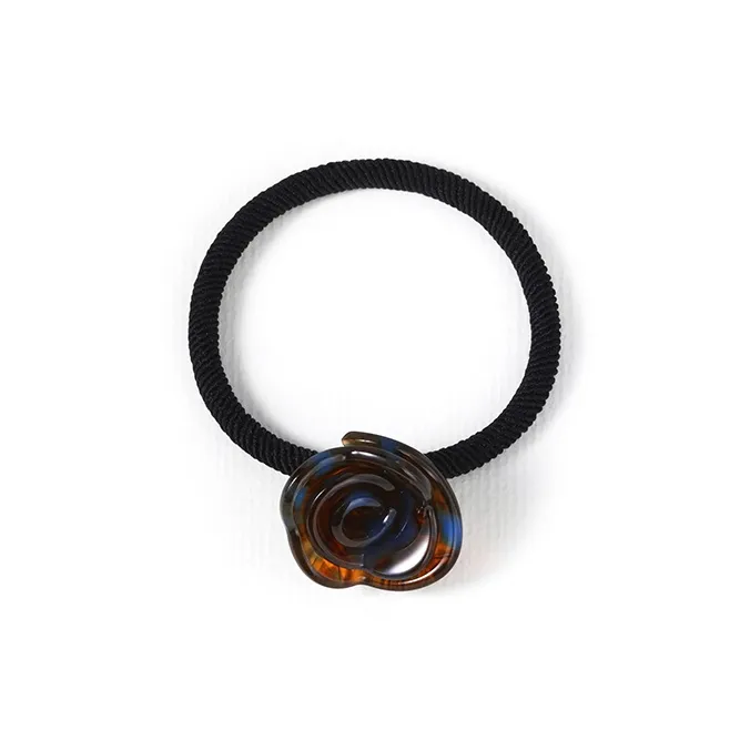 CAROMAY Acetate Plate Hair Ties Women's-2