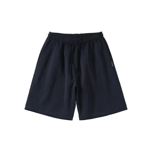 BORDERLESS BDLS Casual Shorts Unisex Navy Blue