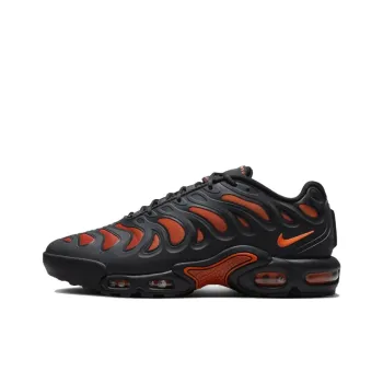 Nike Air Max Plus Anti Slip Wear Resistant Low Top Casual Running Shoes Unisex Black Orange