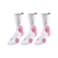 White Pink Crew *3[3 Pack]