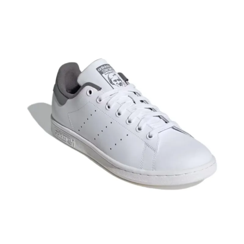 Adidas Originals STAN SMITH Anti Slip Wear Resistant Low Top Skateboard Shoes Men's White Gray-2